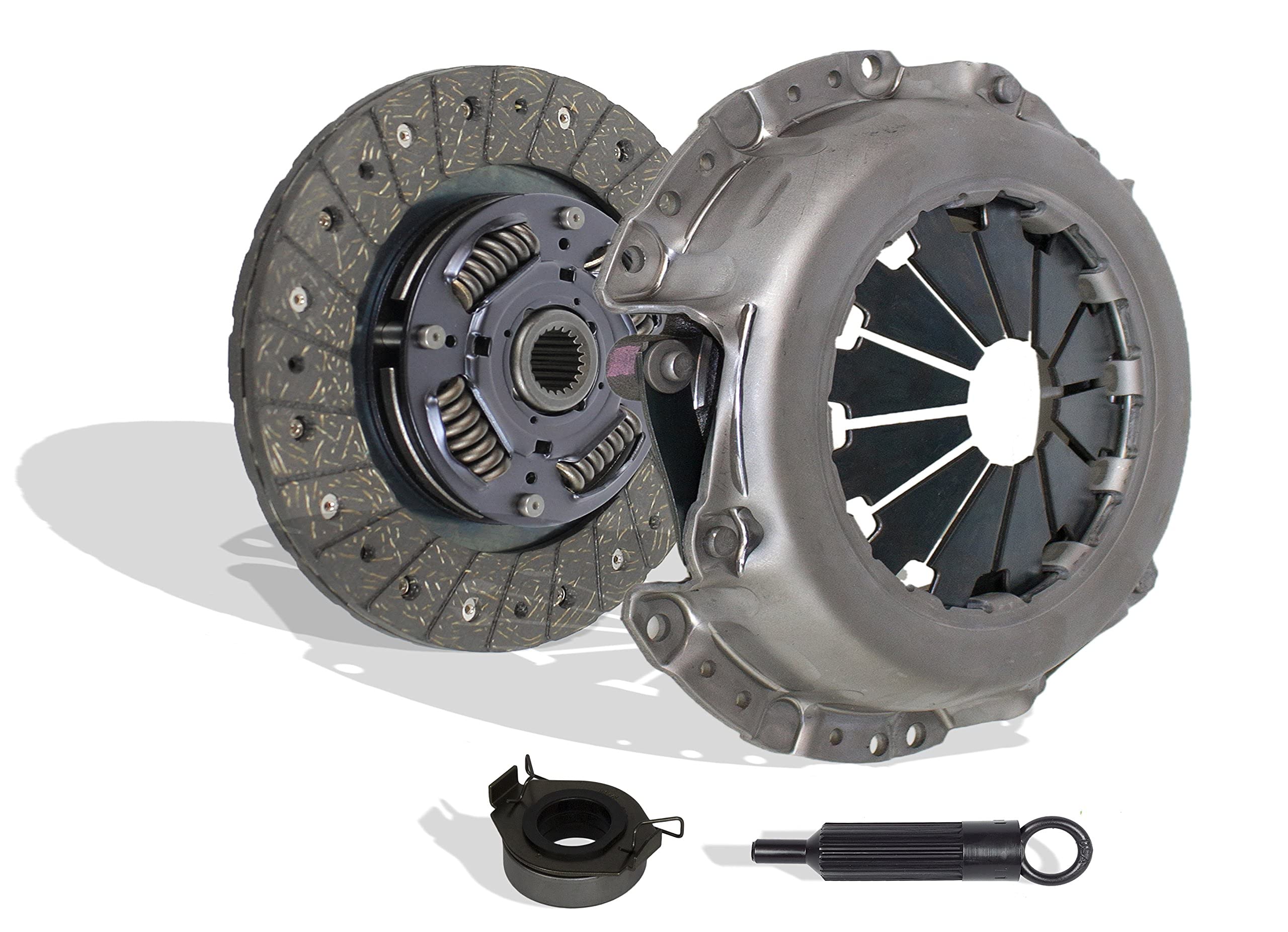 High-Quality Clutch Kit for Toyota Echo & Yaris 2000-2012 Models - Compatible with XA XB Base L LE Premium SE Core S CE 1.5L L4 GAS DOHC (VIN 1NZFE C50/C150) - Perfect for Smooth Gear Shifting & City Driving