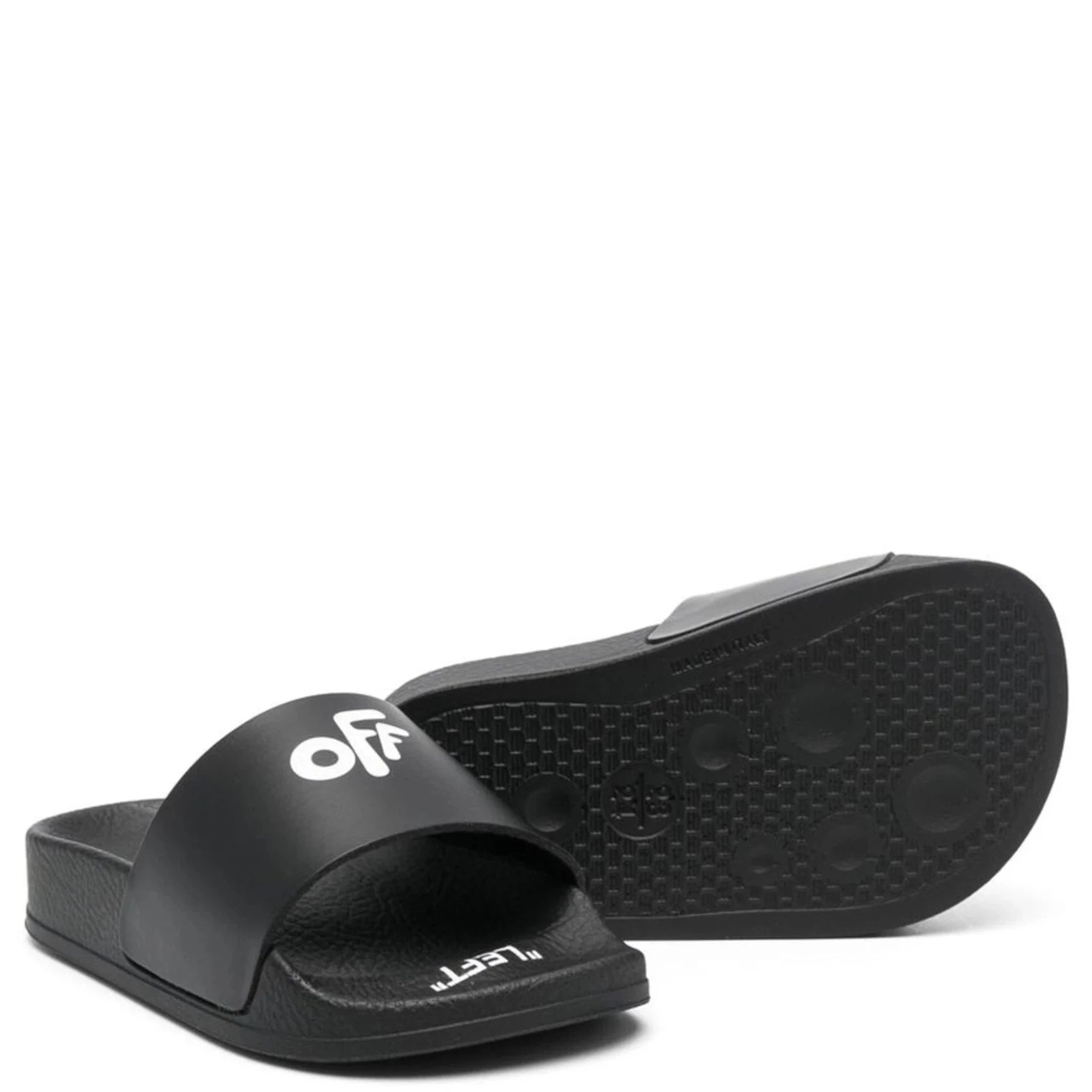 Kids' Off-White Pool Slides - Comfortable Waterproof Sandals for Beach, Pool & Summer Outdoor Play