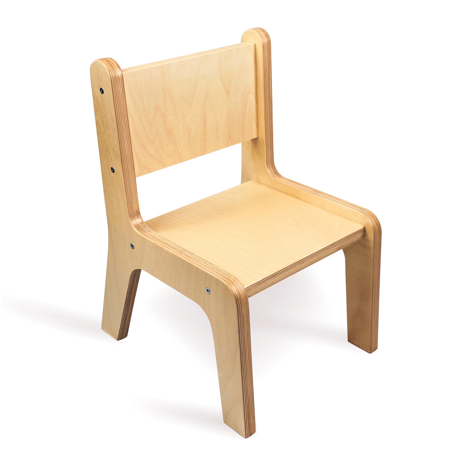 Whitney Plus 14H Natural Wooden Chair - Ergonomic Home Office Chair for Comfortable Working & Studying - Perfect for Home Office, Study Room, or Workspace