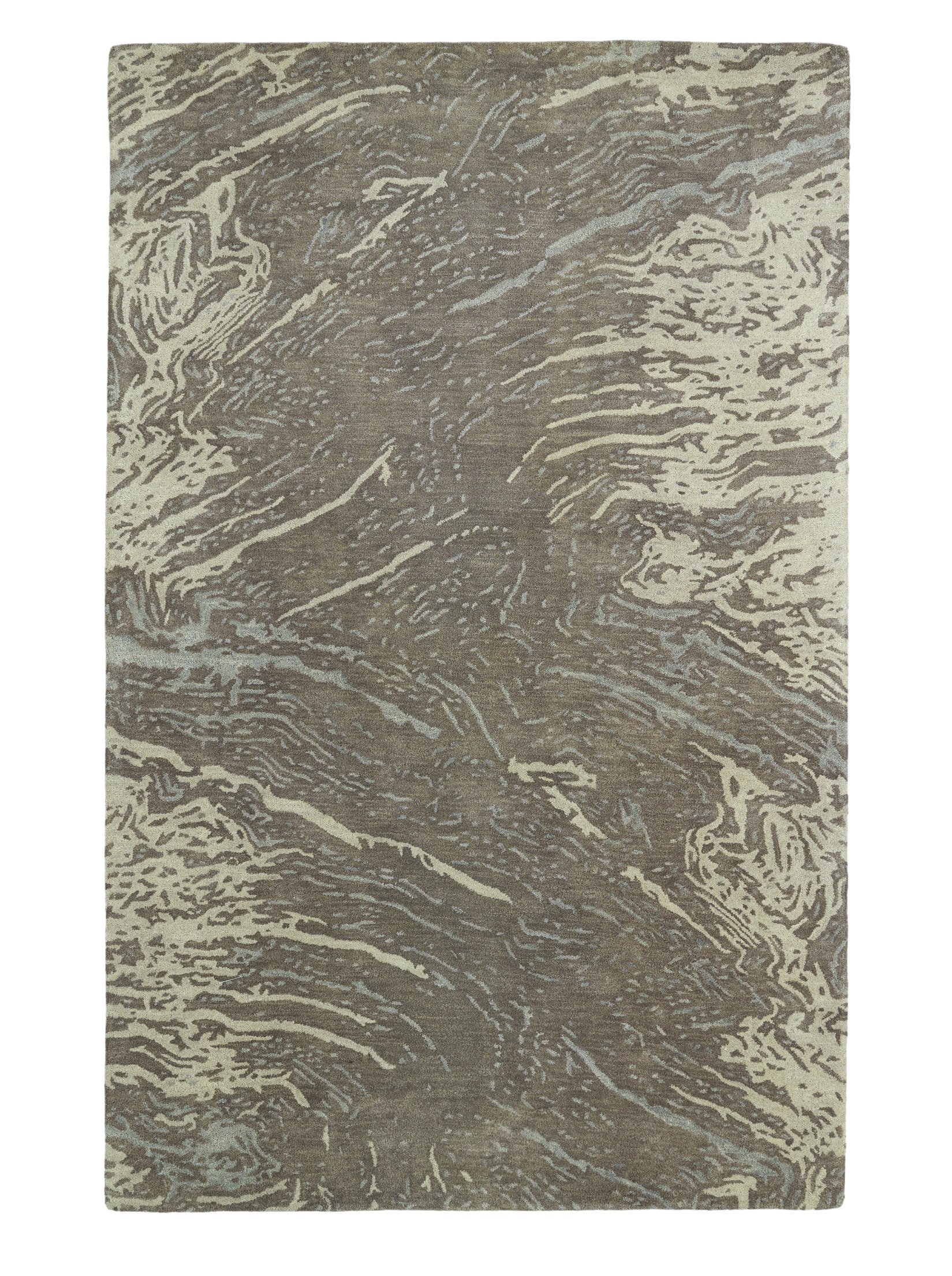 Kaleen Brushstrokes Area Rug - Brown 3'6