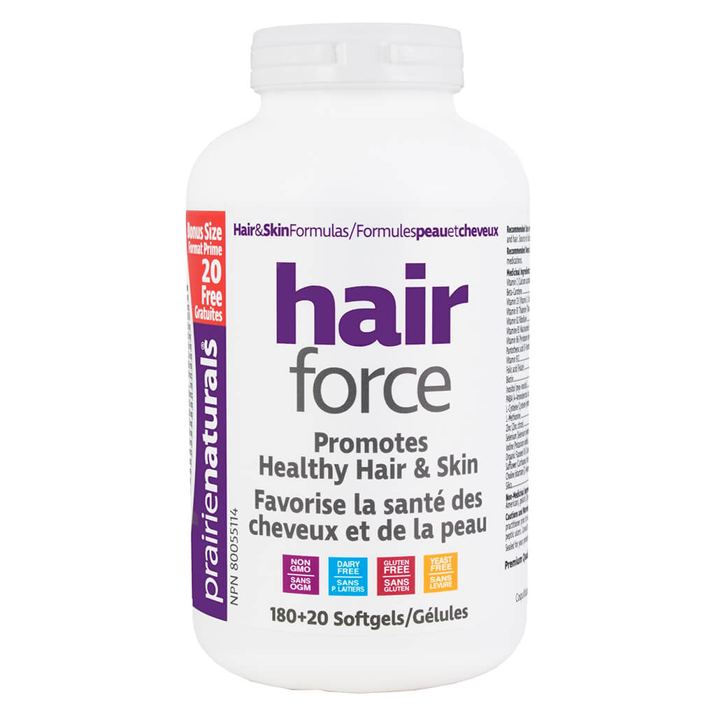 Hair Force Extra Large Hair Growth Serum - Natural Hair Thickening Treatment for Men & Women - Perfect for Thinning Hair, Bald Spots & Healthy Scalp Care (Bonus Size)