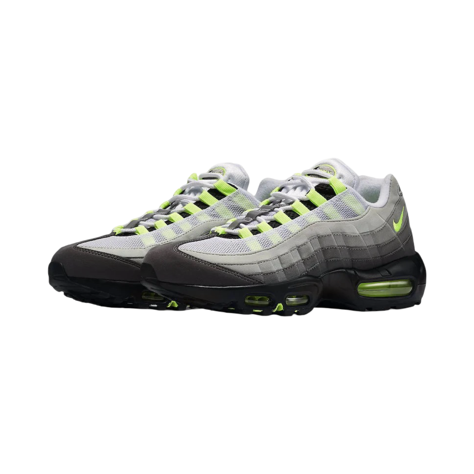 Nike Air Max 95 OG Neon Sneakers - Retro Running Shoes for Men & Women (2015 Release) - Perfect for Jogging, Gym Workouts & Streetwear Fashion