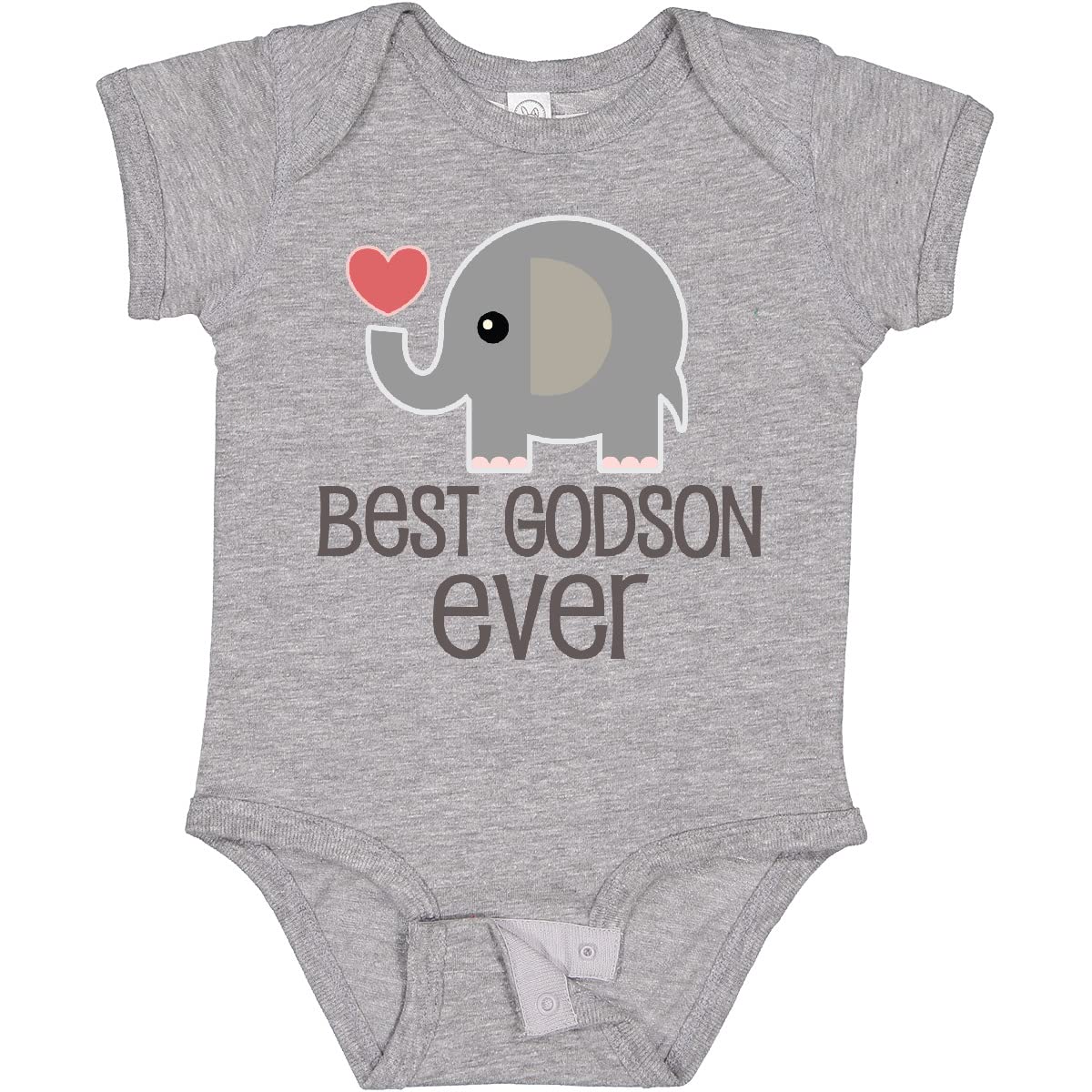 Inktastic Best Godson Baby Boy Bodysuit - Cute Outfit for Christening, Baptism & Family Photos