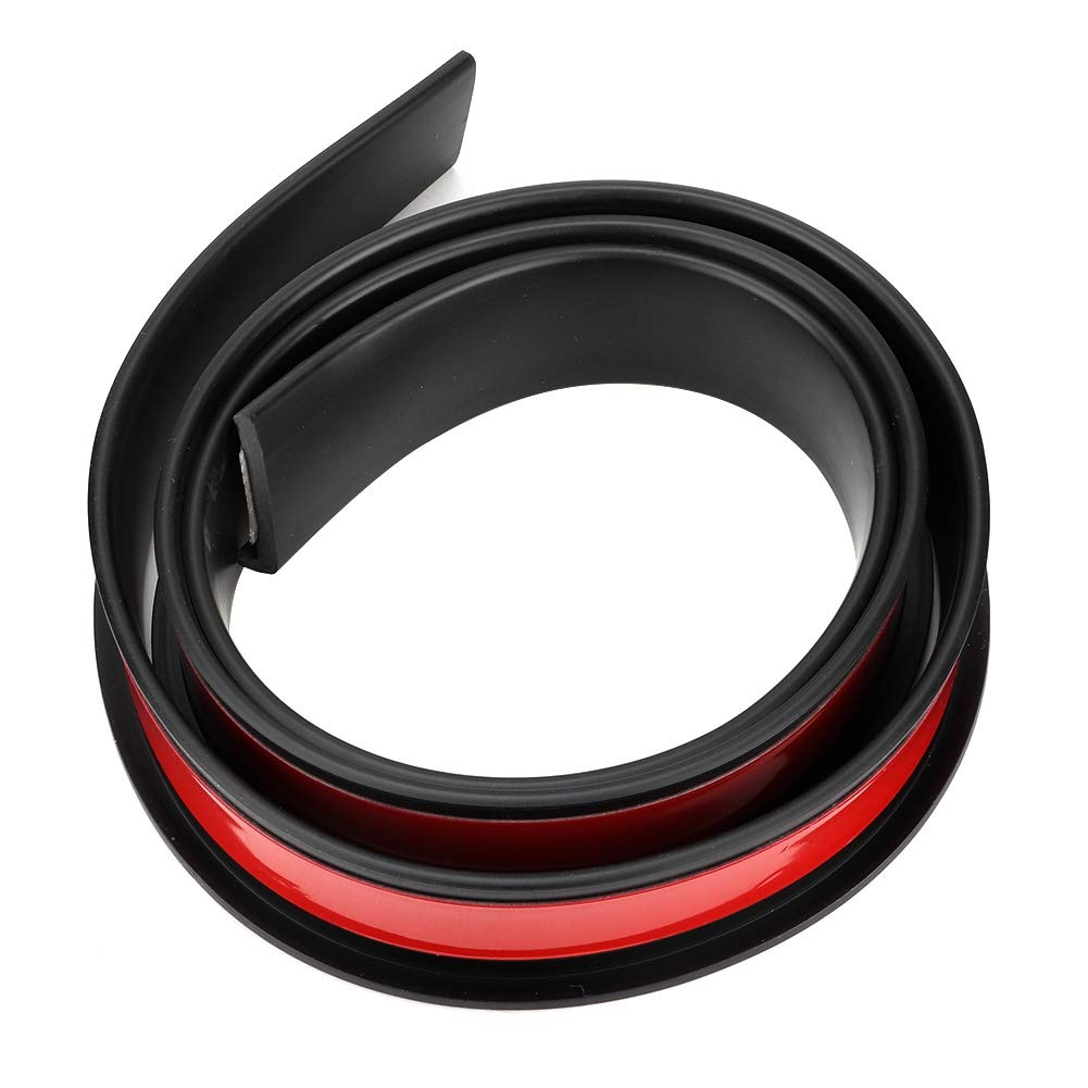 Universal Car Rubber Wheel Eyebrow Strip Protector - 4.5cm x 1.5m Wheel Trim Accessories for Vehicle Protection & Style Enhancement | Perfect for SUVs, Trucks, and Sedans to Prevent Mud Splashes and Road Debris