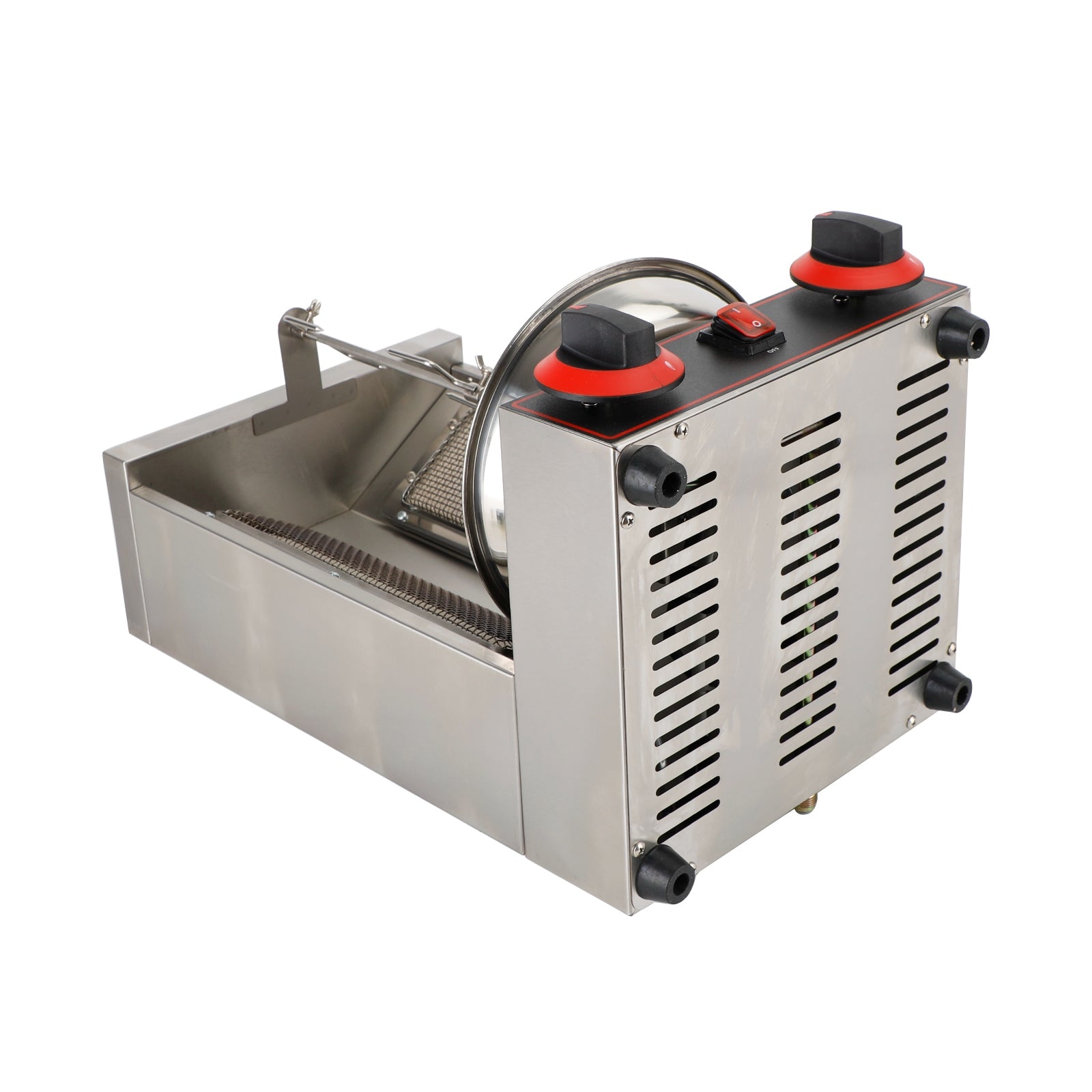 110V Commercial Spinning Doner Kebab Grill Machine - Gas Vertical Broiler Shawarma Rotisserie for Restaurant & Food Truck - Perfect for Gyro, Kebabs & Middle Eastern Cuisine