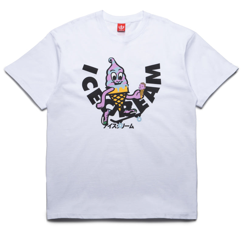 Funny Ice Cream Skate Cone Graphic T-Shirt for Men & Women - Soft Cotton Tee - Perfect for Skating, Summer Outfits & Casual Wear