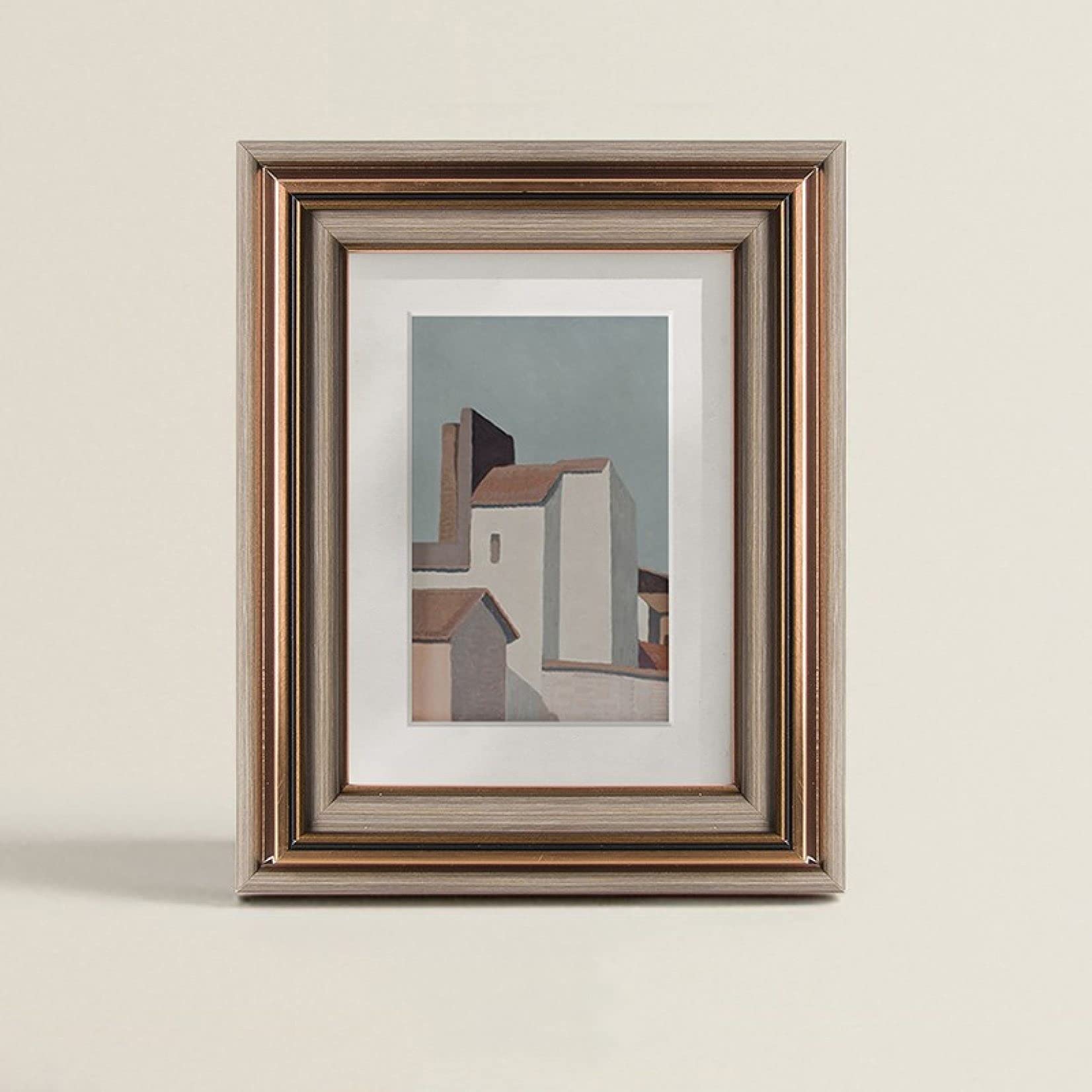 Vintage Retro Style Photo Frame - Wooden Picture Frames for Living Room, Bedroom, Table & Desktop Decor - DIY Wall Art, Birthday Gift Idea for Home & Office Decoration | Perfect for Family Photos, Wedding Memories & Graduation Displays