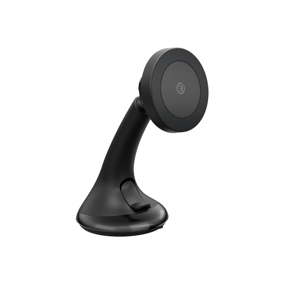 3sixT Magnetic Long Arm Window Mount for iPhone - MagSafe Compatible Car Phone Holder, Adjustable Suction Cup Dashboard Stand for iPhone 15/14/13/12 Pro Max - Perfect for Driving, Travel & Navigation
