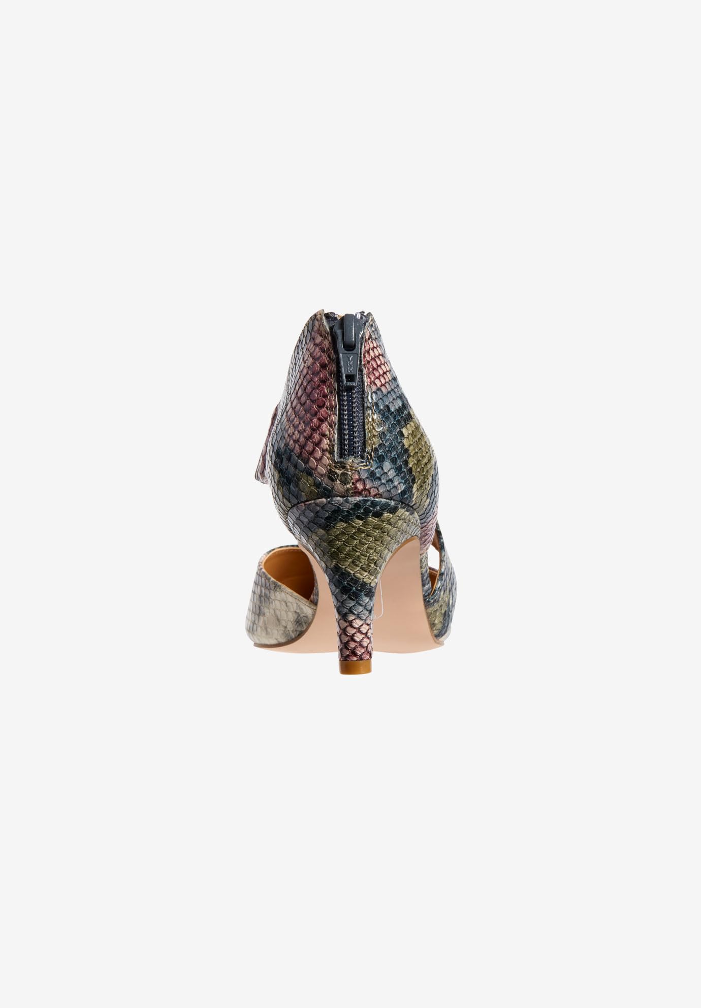 Comfortview Women's Wide Width The Braelynn Pump - Comfortable Heels for Work, Office & Dressy Occasions
