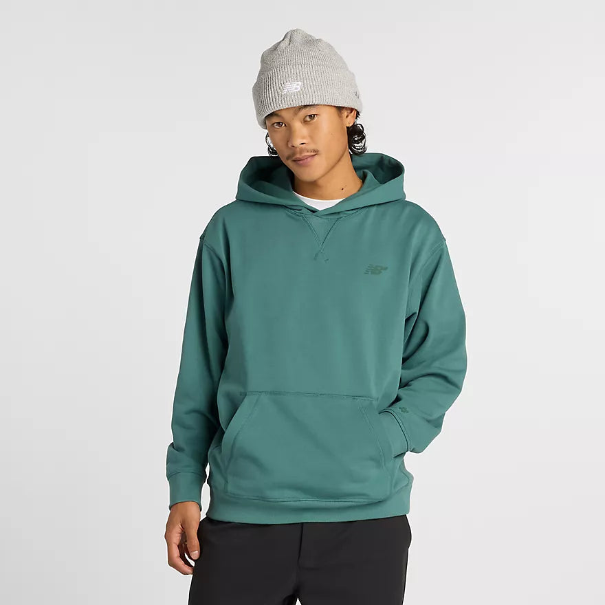 New Balance Numeric French Terry Hoodie for Men & Women - Comfortable & Stylish Pullover Sweatshirt - Perfect for Skateboarding, Streetwear & Casual Outfits
