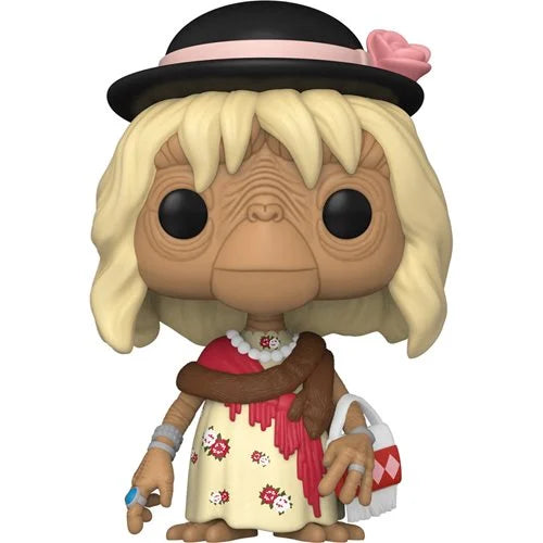 E.T. The Extra-Terrestrial 40th Anniversary Pop! Vinyl Figure - E.T. in Disguise Costume - Collectible Movie Memorabilia for Fans & Home Decor