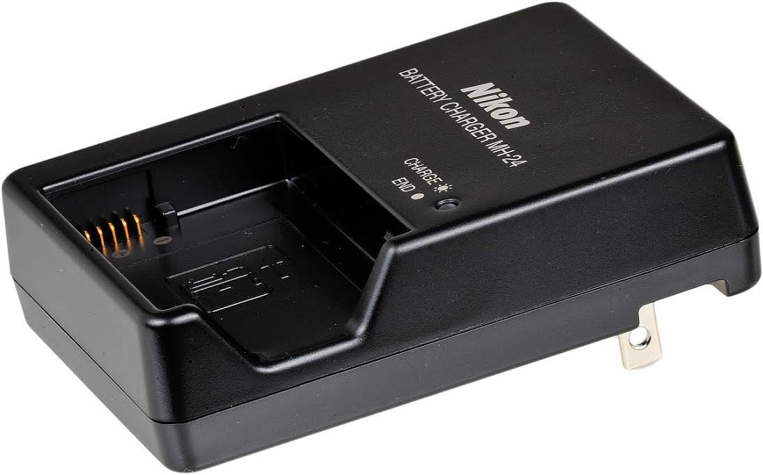 Original Nikon EN EL14A Rechargeable Battery with MH-24 Charger - Compatible with Nikon D3400, D3500, D5500, D5600 Cameras - Perfect for Travel & Professional Photography