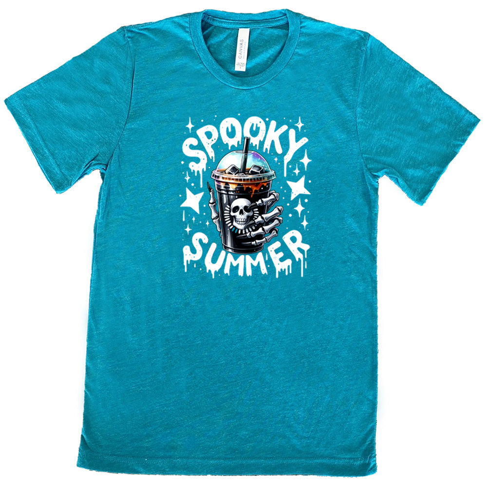 Spooky Summer T-Shirt for Men & Women - Halloween Party, Beach Vacation & Casual Wear