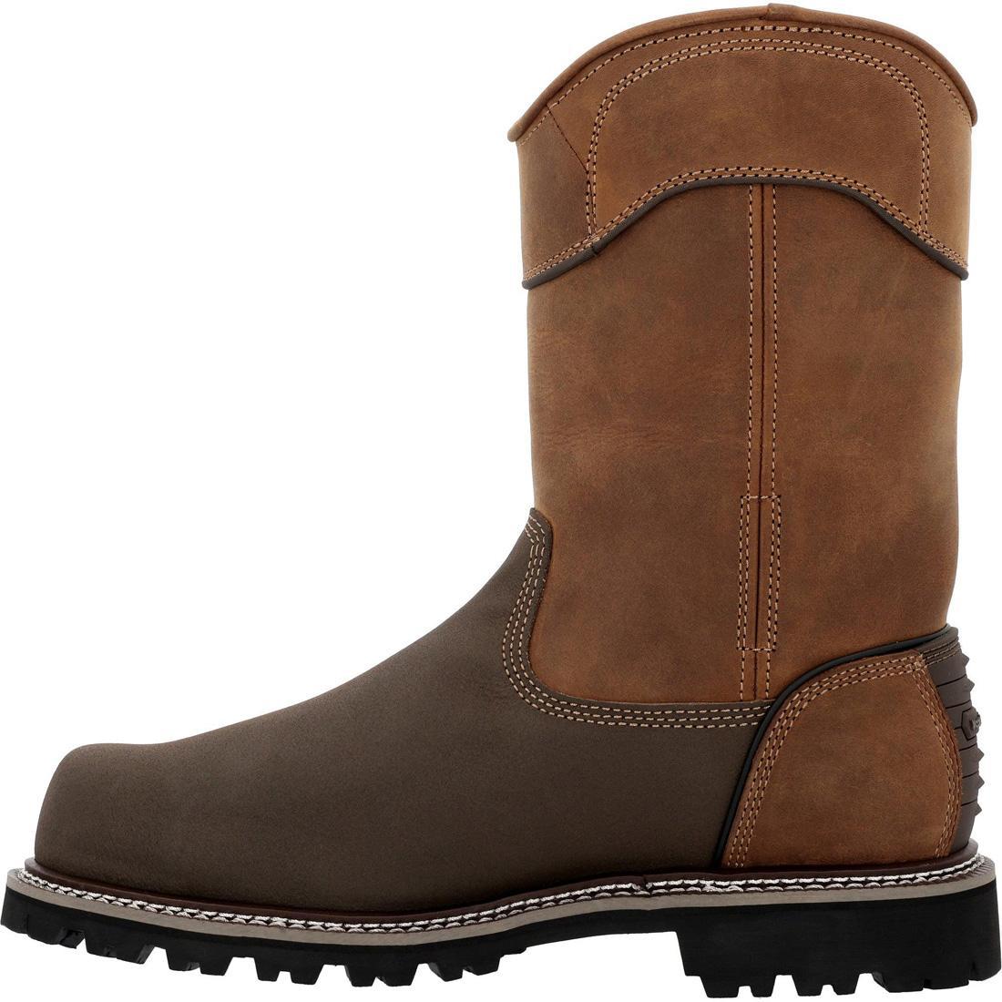 Men's Brute Met Guard Composite Toe Waterproof Work Boots - ASTM Safety Certified, Steel Toe Protection for Construction, Warehouse & Outdoor Work