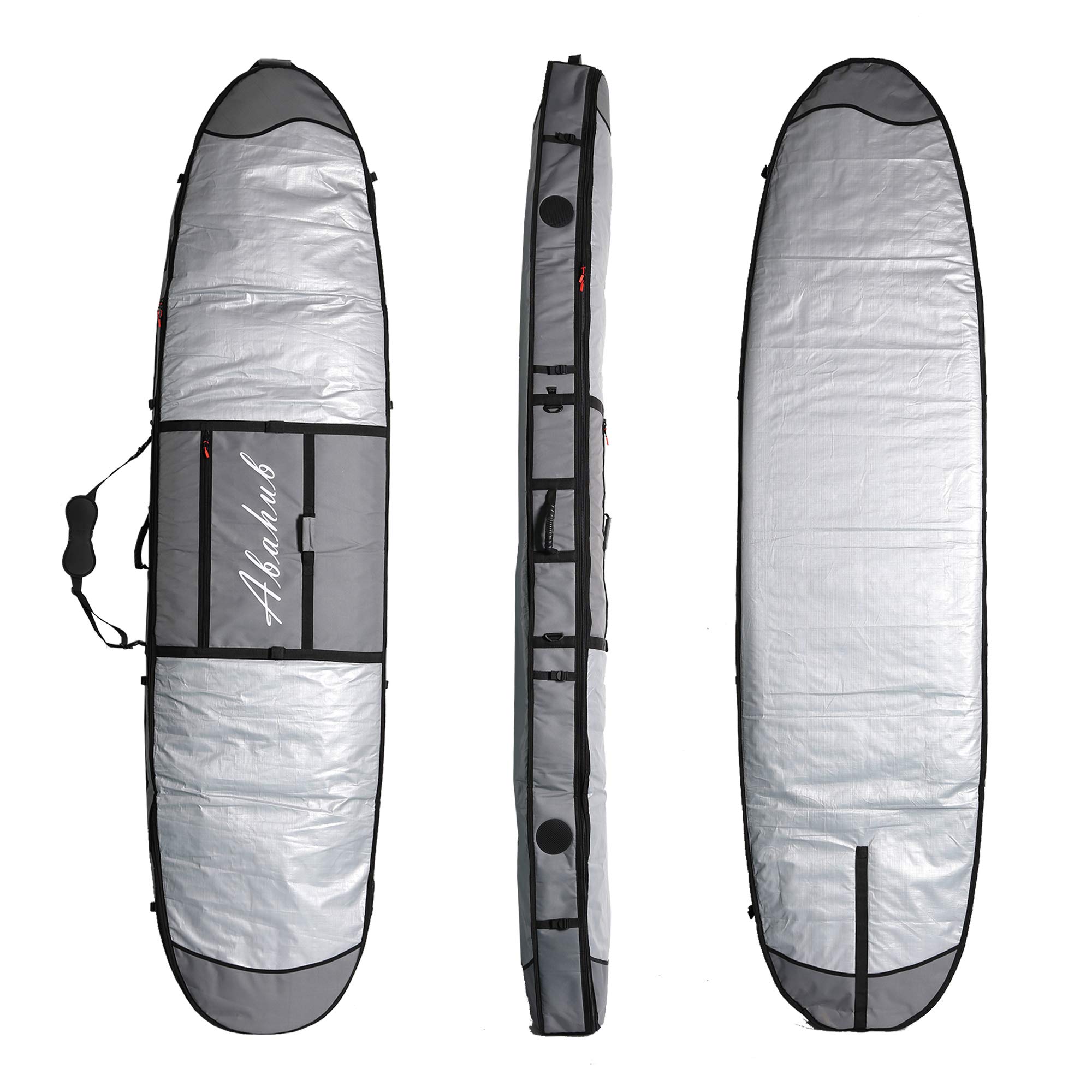 Abahub Premium SUP Travel Bag - Foam Padded Stand Up Paddleboard Cover Case for Storage & Transport | Waterproof Paddle Board Carrying Bag for Surfing, Kayaking, Outdoor Adventures | Perfect for Airplane, Car, Truck & Beach Travel