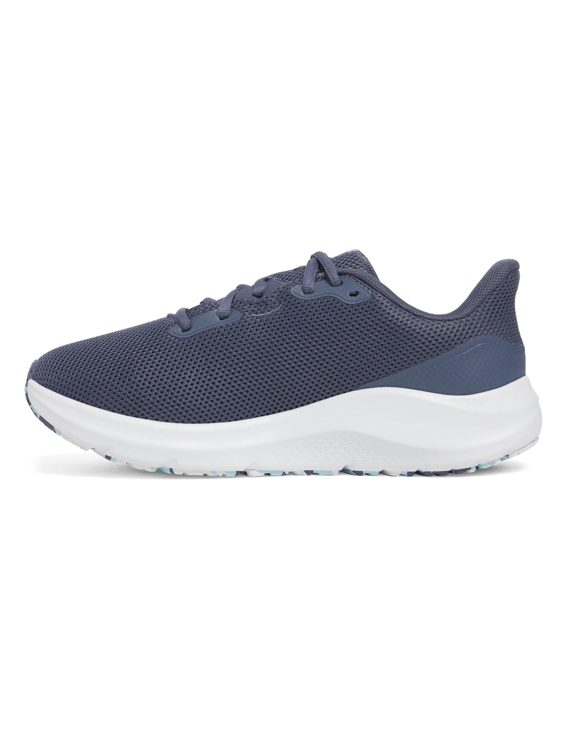 Pursuit 4 Running Shoes for Men & Women - Lightweight Breathable Athletic Sneakers with Cushioning Support | Downpour Gray/Metallic Gravel | Perfect for Jogging, Gym Workouts & Daily Walking
