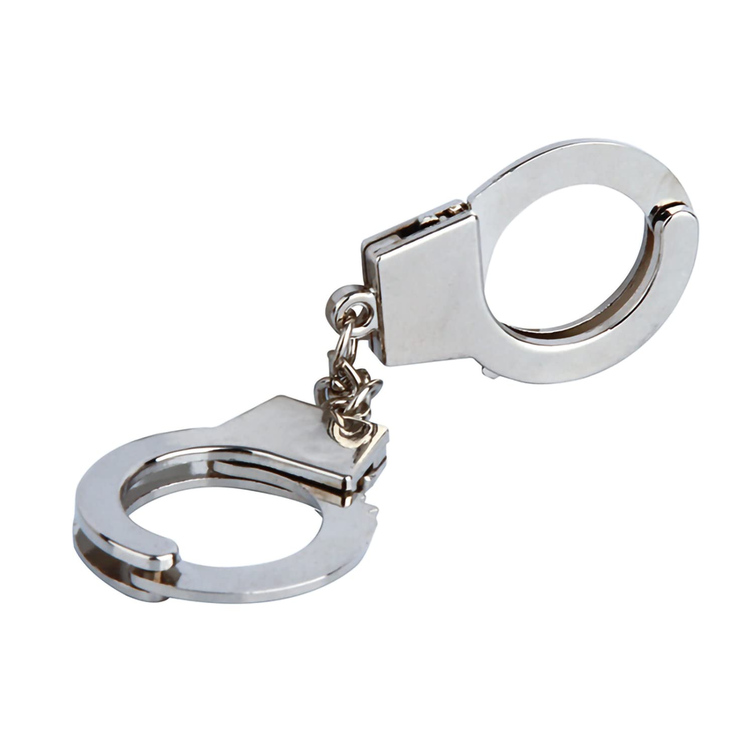 Mini Handcuffs Metal Keychain Keyring - Couple Keychains for Playful and Unique Gifts