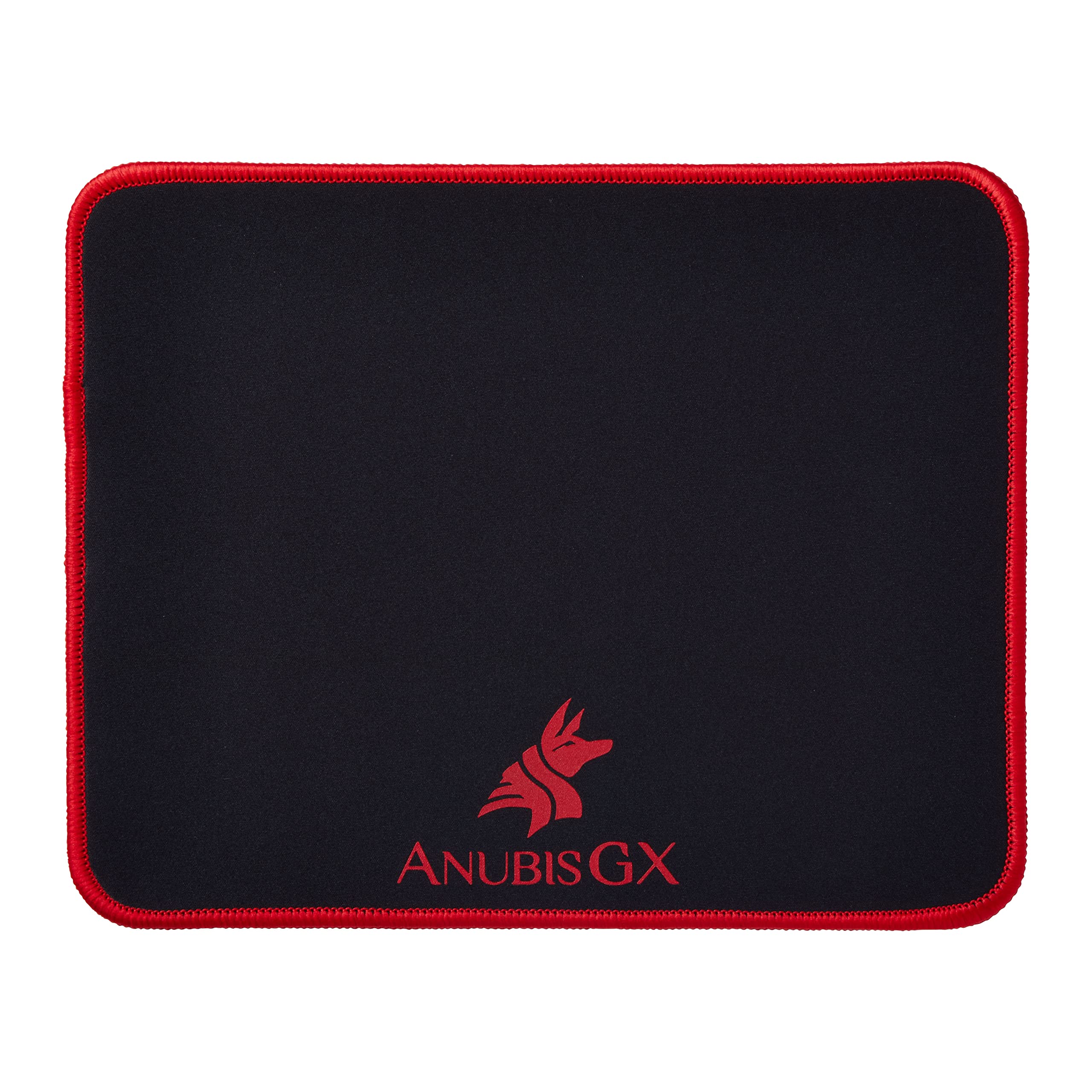 ANUBISGX 68 Color/Size Options Gaming Mouse Pad - Small (8x10 Inch) Black with Red Stitching, Waterproof Non-Slip Desk Mat for PC, Laptop, Office & Gaming - Premium Large Mousepad for Gamers & Professionals