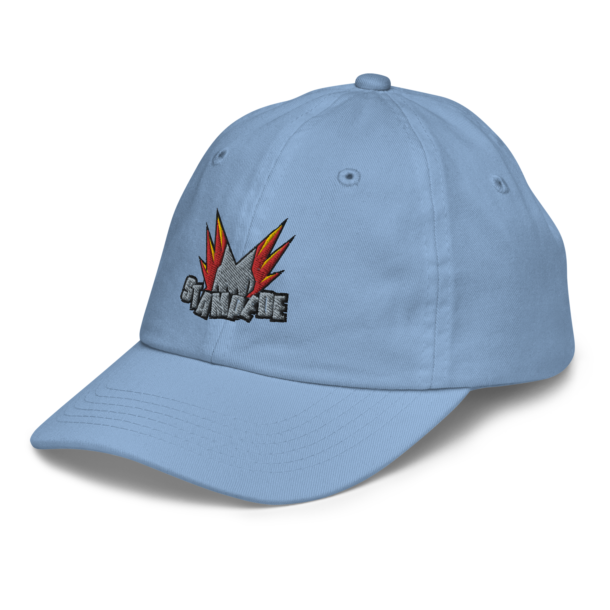Zoo Jitsu Fighters Stampede Youth Baseball Cap - Adjustable & Stylish Animal Print Hat for Kids & Teens - Perfect for Sports, Outdoor Adventures & Casual Wear