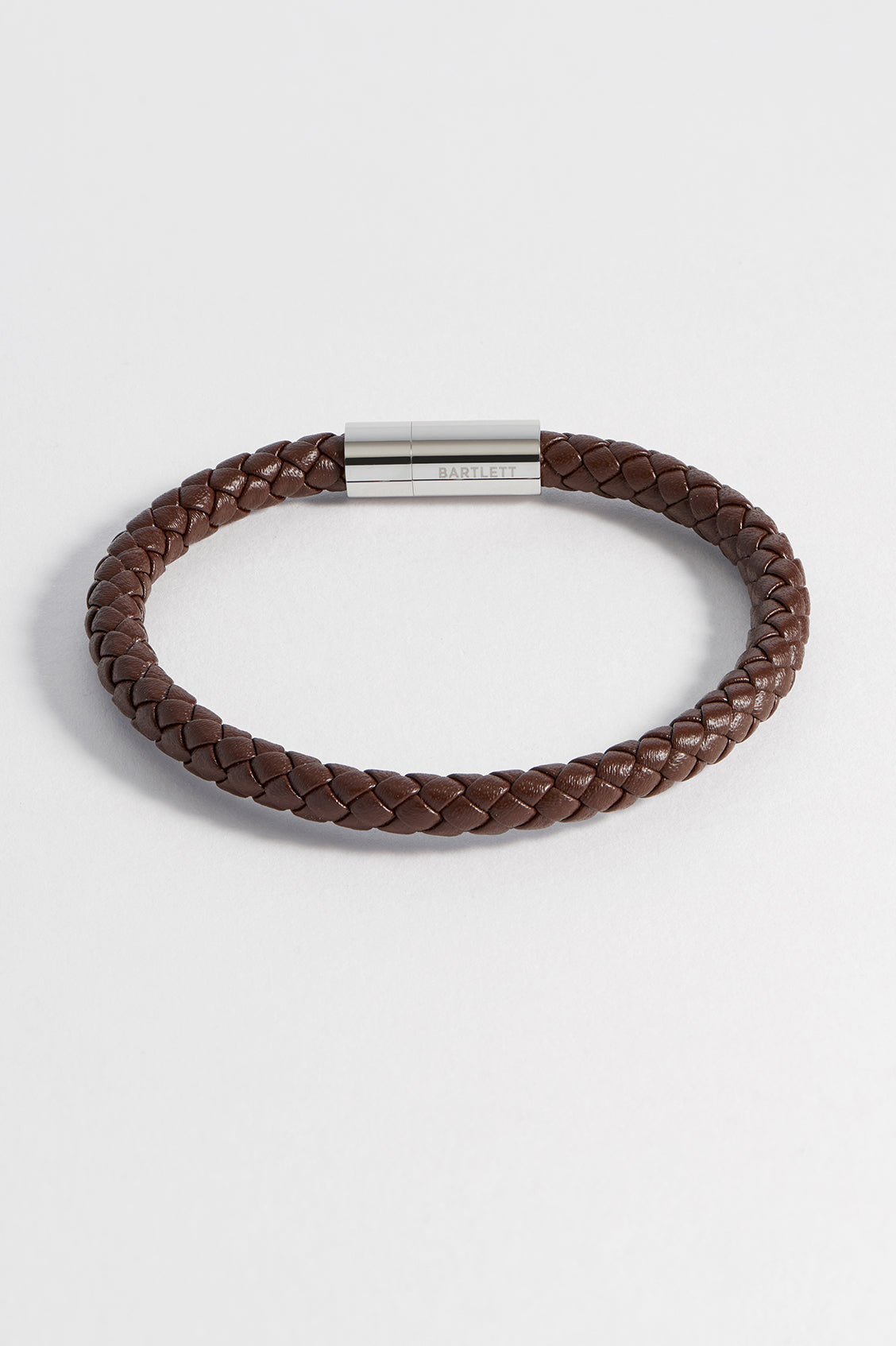 Men's Genuine Leather Single Braided Wrap Bracelet - Stylish & Durable for Casual Wear, Gifts & Everyday Fashion