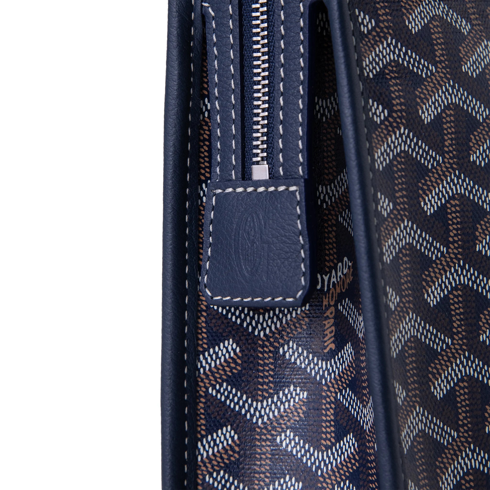 Goyard Jouvence MM Washbag - Premium Navy Blue Travel Cosmetic Bag for Women & Men | Perfect for Toiletries, Makeup, and Travel Essentials
