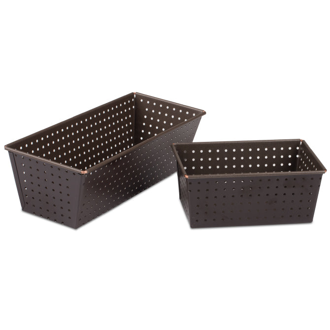 Nonstick Perforated Bread Baking Pan - Perfect for Homemade Artisan Loaves and Sourdough Bread