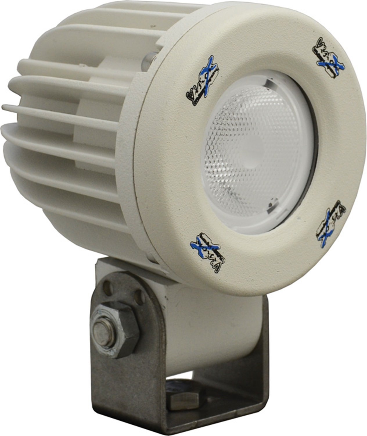 Vision X Solstice Solo Prime 10W LED Flood Light - 2 Inch White Off-Road Lighting for Trucks, ATVs & Marine Use - Waterproof & Durable for Outdoor Adventures