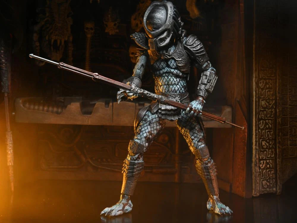 Predator 2 Ultimate Warrior Predator Action Figure - Collectible Movie Character Model for Display & Cosplay