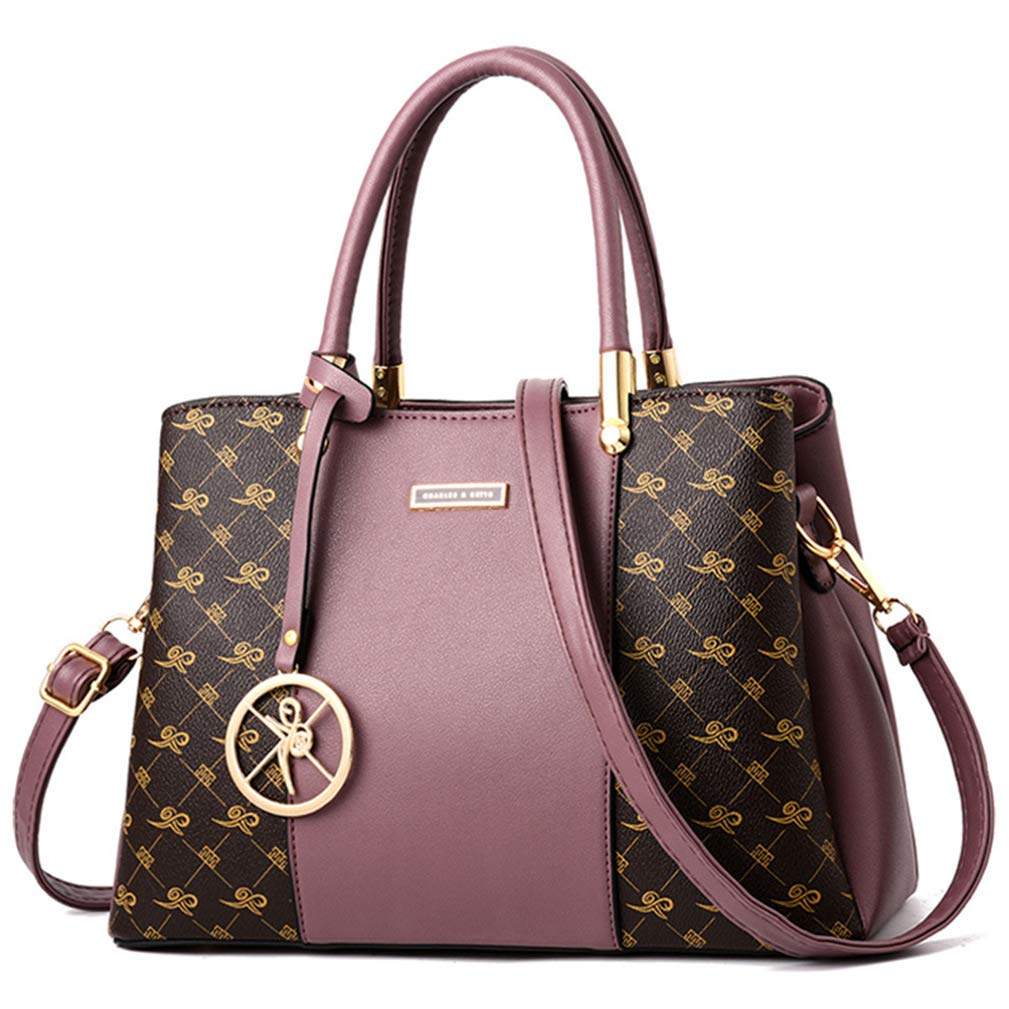 KURGOOL Women's Leather Handbags - Stylish Top Handle Satchel Shoulder Bag & Messenger Tote Purse for Women | Perfect for Work, Travel, and Everyday Use