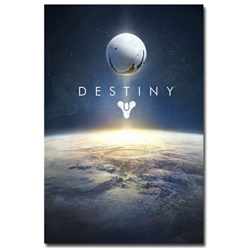 Destiny 2 Hunter Warlock Titan Canvas Art Print - Lawrence Painting Shooting Game Poster for Home & Bedroom Wall Decor | Perfect for Gaming Rooms & Fan Collections