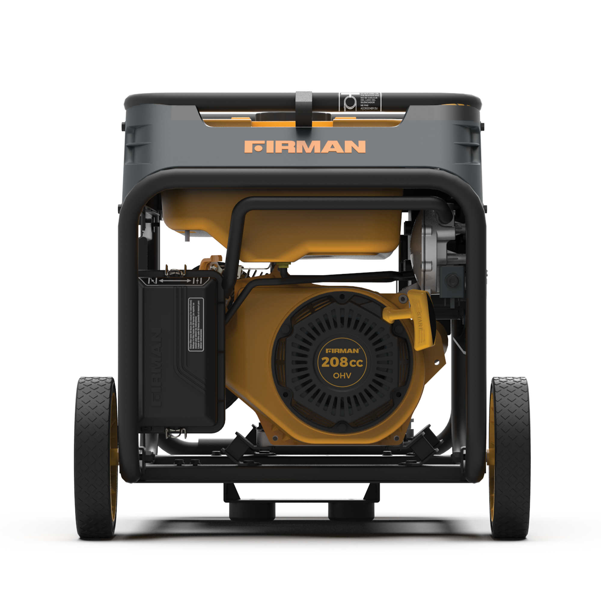 3650W Dual Fuel Portable Generator with Recoil Start - Gas & Propane Powered for Camping, RV, Home Backup & Outdoor Power Needs