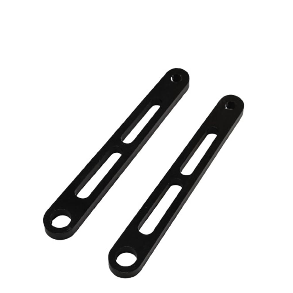 2 Pack Motorcycle LED Pod Mounting Bracket - Rear View Mirror Mount Holder Arm Extender for Fog Lights & Spotlights - Compatible with e-Bike, ATV, UTV & Motorbike - Perfect for Night Riding & Off-Road Adventures