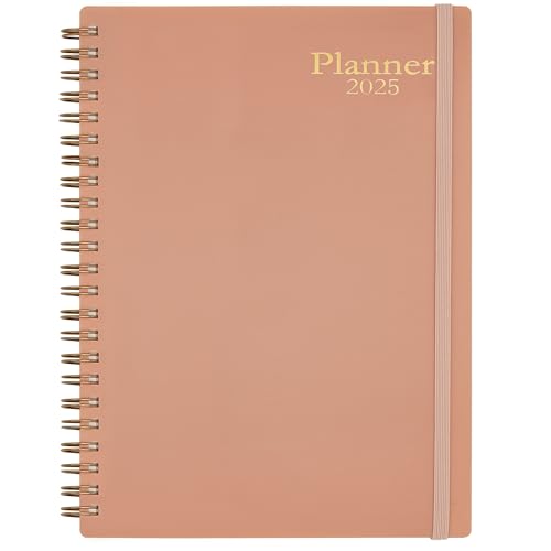Weekly Monthly Planner Pink(Dated 2025.1-2025.12)