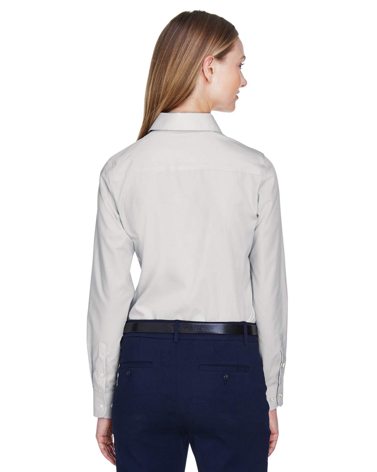 Devon & Jones Women's Solid Broadcloth Shirt - Office & Casual Wear