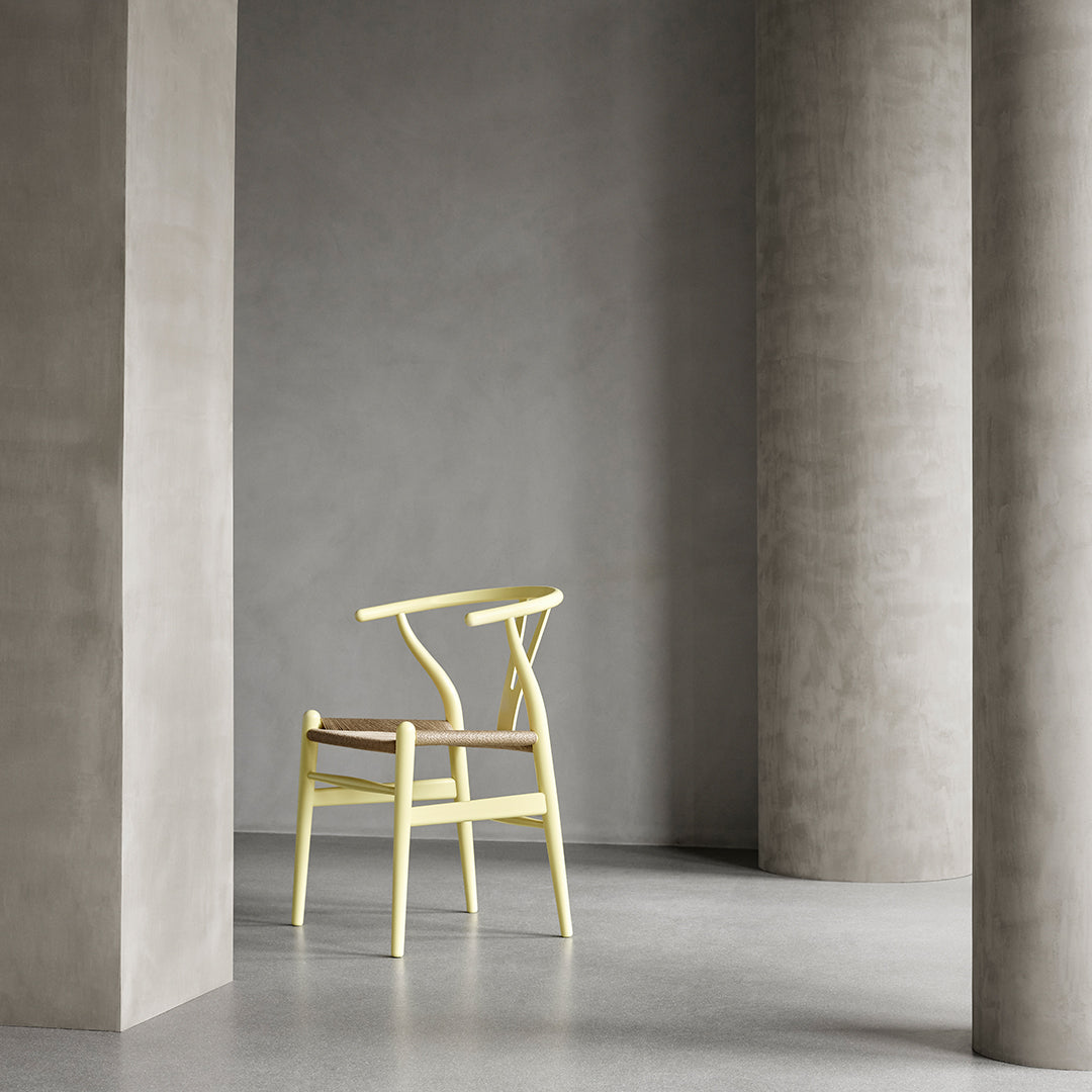 CH24 Wishbone Chair by Hans J. Wegner | Ilse Crawford Soft Colors Collection | Modern Dining & Lounge Chair for Home & Office