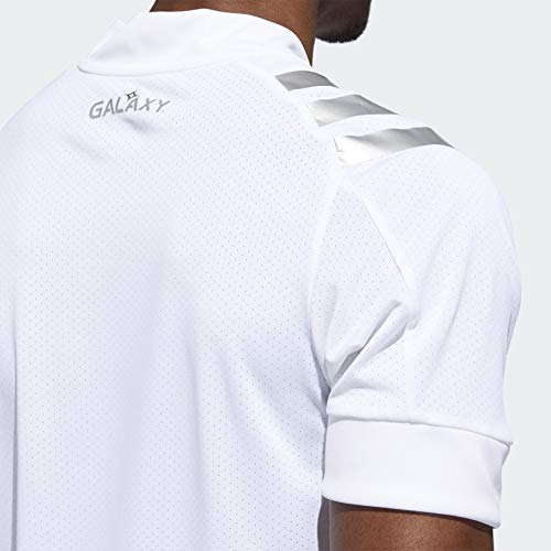 adidas LA Galaxy Home Authentic Jersey Men's Soccer Shirt - White, Size Small - Official MLS Jersey for Fans & Players - Perfect for Game Day, Training & Casual Wear