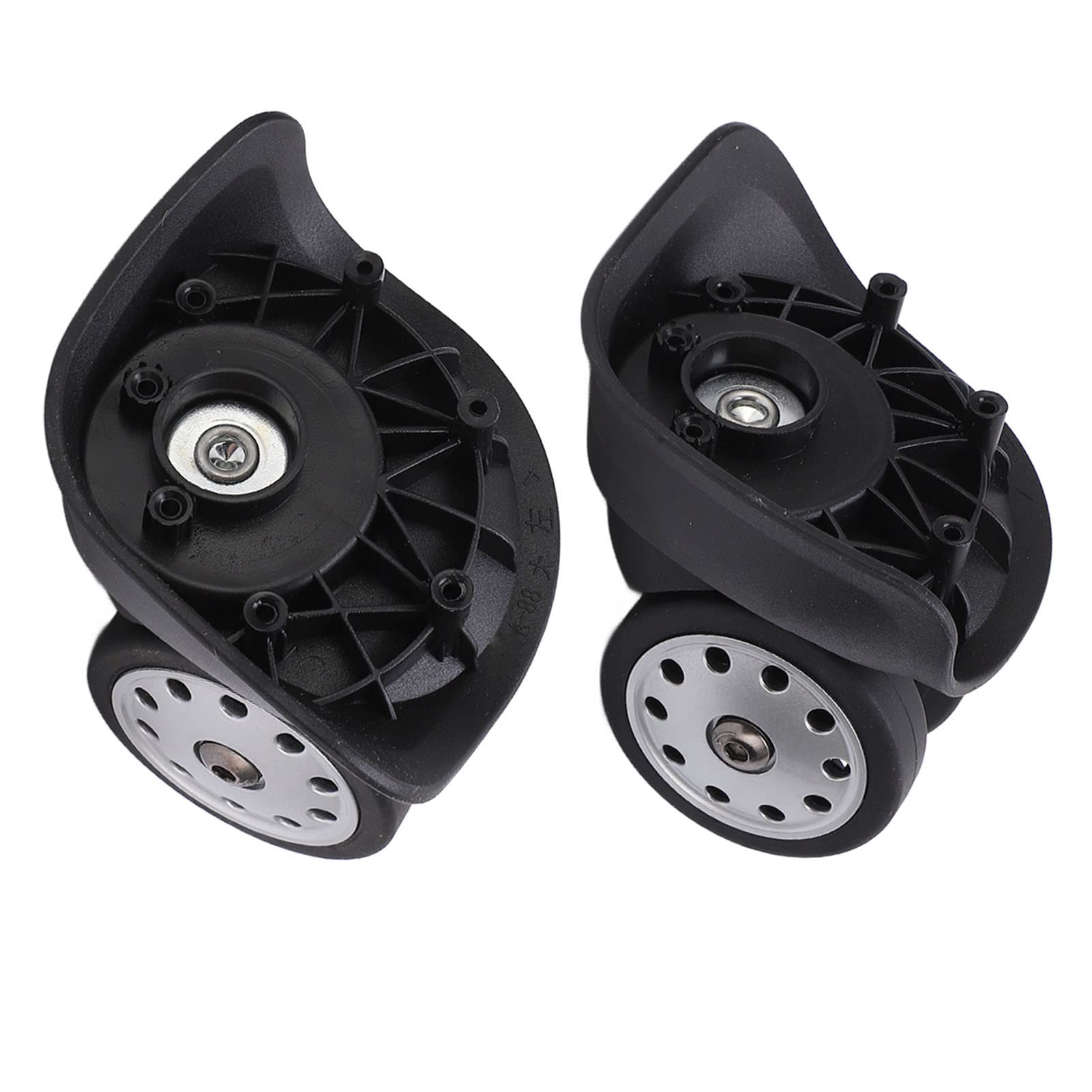 Durable Suitcase Replacement Wheels - Silent & Wear-Resistant Luggage Casters for Travel Bags | Perfect for Smooth Airport Navigation & Business Trips