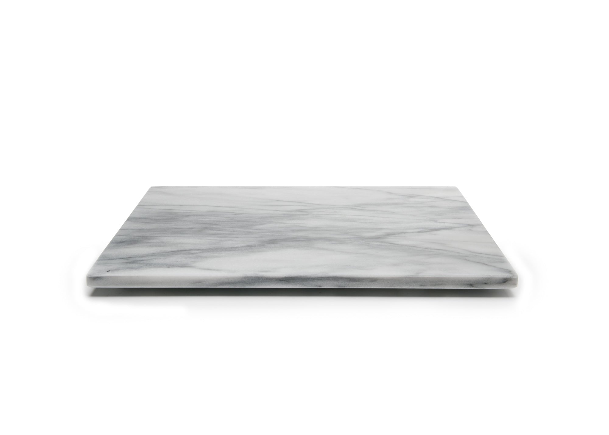 Fox Run White Marble Pastry Board - Small 12x18 Inch Dough Rolling Board for Baking, Pie Crust & Cookie Making - Perfect for Home Bakers & Professional Kitchens