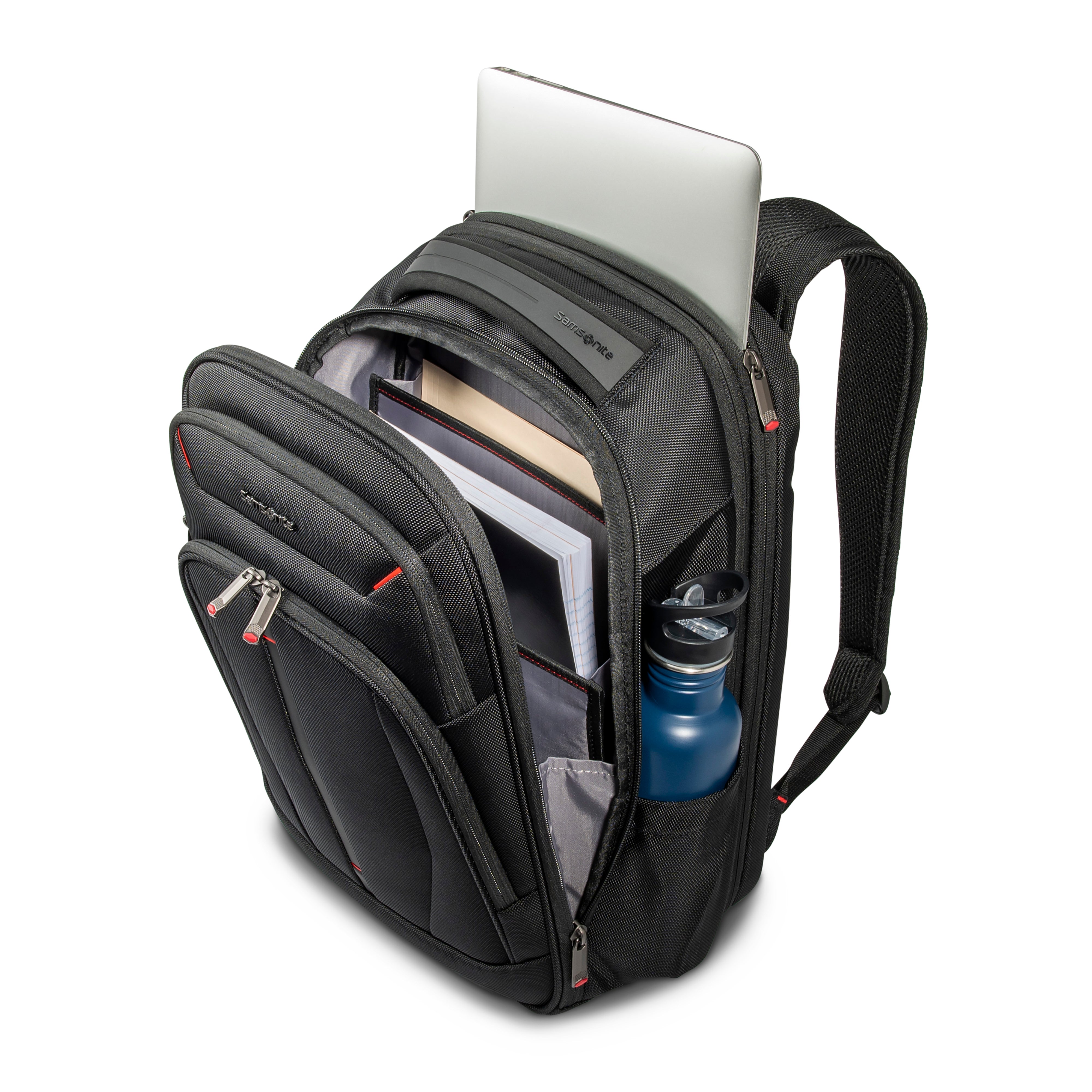 Samsonite Xenon 4.0 Large Expandable Backpack - Durable Travel Laptop Backpack with USB Charging Port | Perfect for Business Trips, College & Commuting
