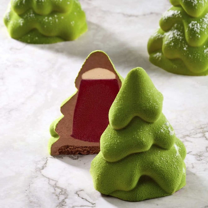 Snow Tree Silicone Mold - 20 Unique Christmas Tree Shapes for DIY Candles, Soaps, Resin Crafts - Perfect for Holiday Baking, Home Decor & Gift Making