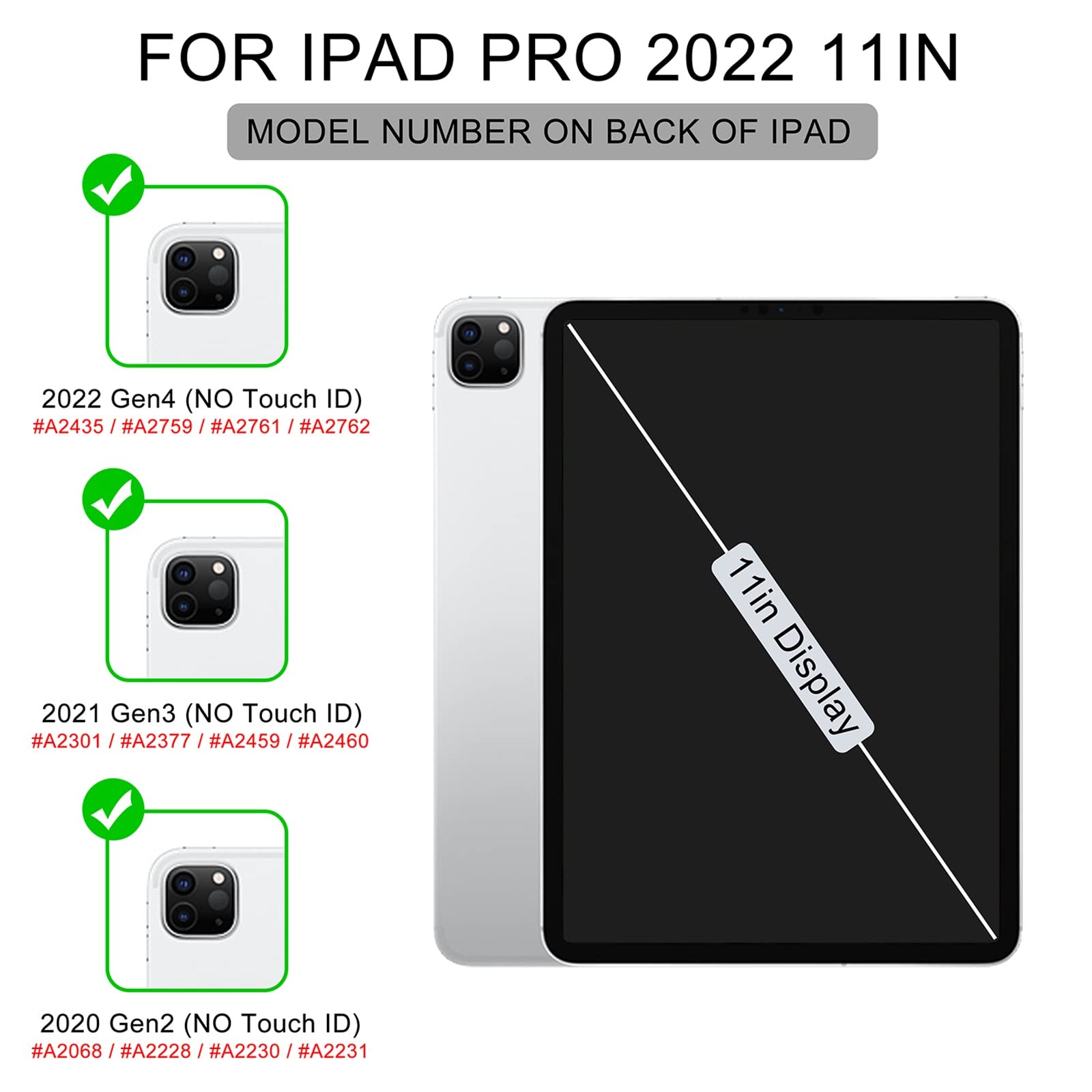 Soke Premium Protective Case for iPad Pro 11 inch (2020/2021/2022 M2 Model) - Shockproof TPU Cover with Apple Pencil Holder & Charging, Auto Wake/Sleep Function - Full Body Protection in Elegant Violet | Perfect for Work, Travel & Creative Digital Art