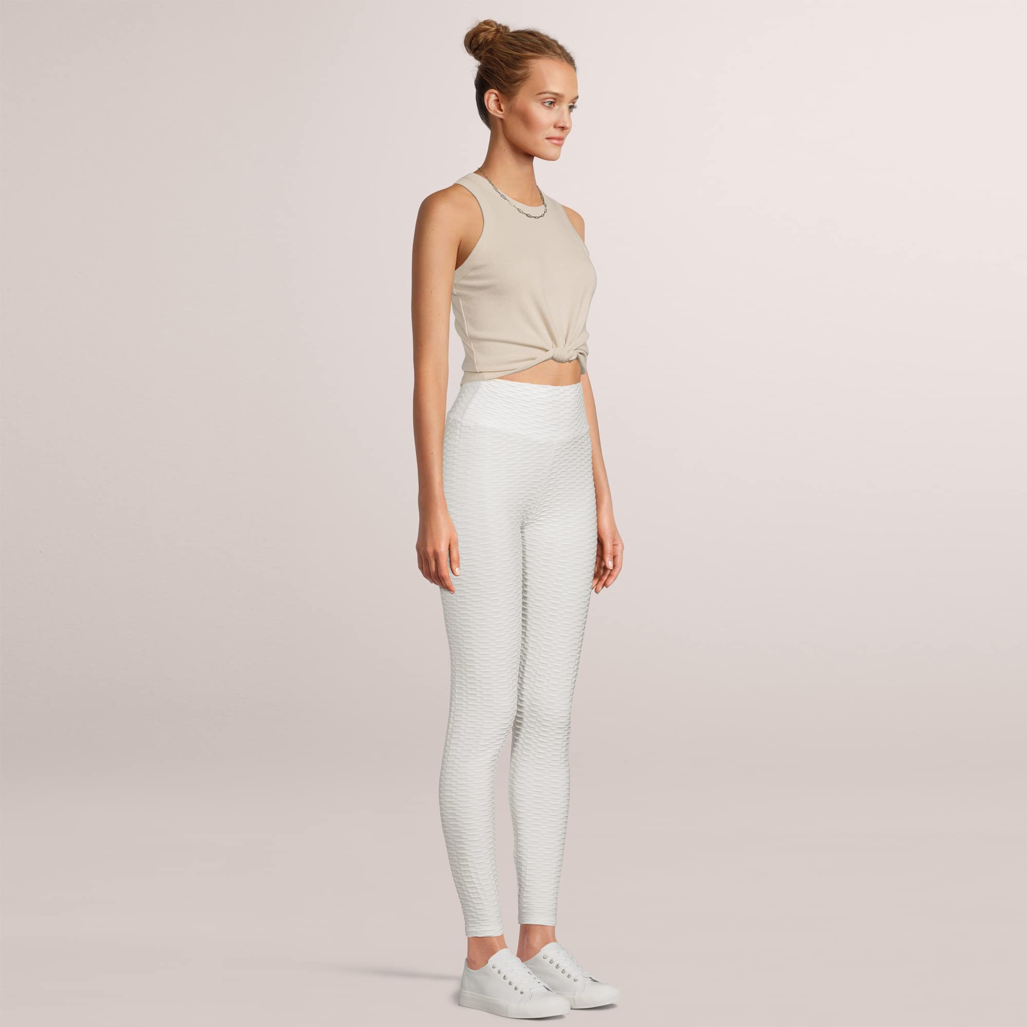 SOBEYO Women's Stretch Yoga Leggings for Fitness & Workout
