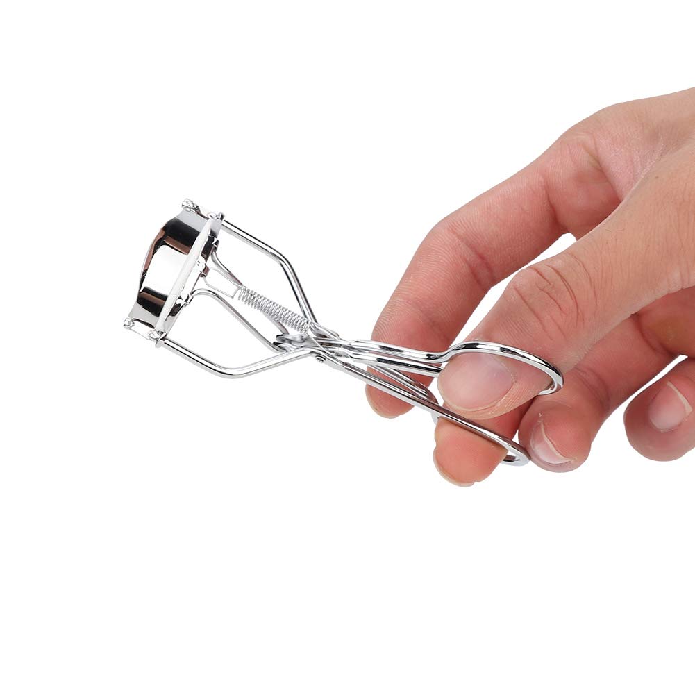 Portable Stainless Steel Eyelash Curler - Professional Lash Curling Tool for Home & Salon Use | Perfect for Beginners & Makeup Lovers | Great for Daily Beauty Routine, Wedding & Special Occasion Makeup