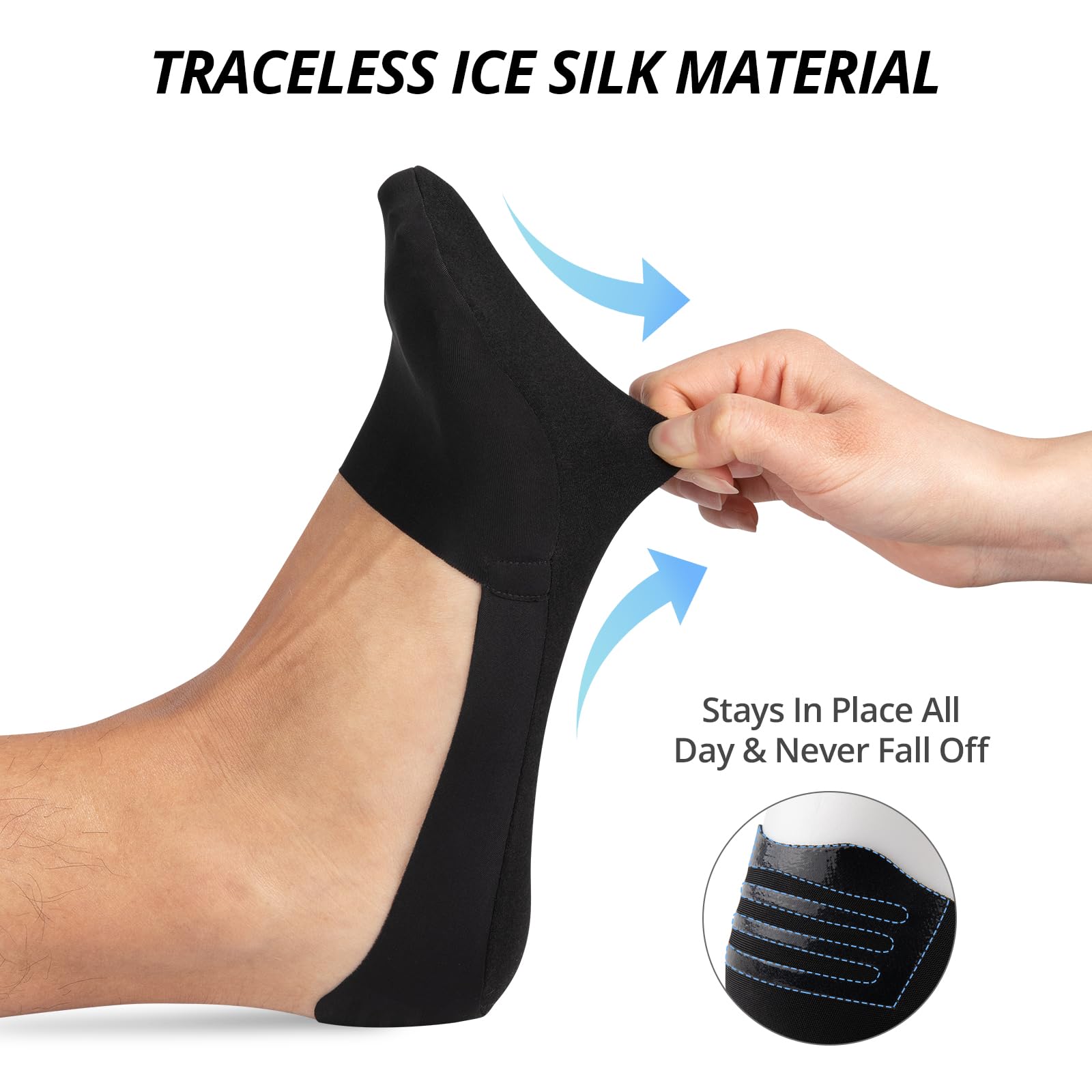 Heatuff 7 Pairs Men's No Show Socks - Non Slip Low Cut Invisible Liner Socks, Breathable & Thin for Casual Wear, Sneakers, Boat Shoes & Everyday Comfort