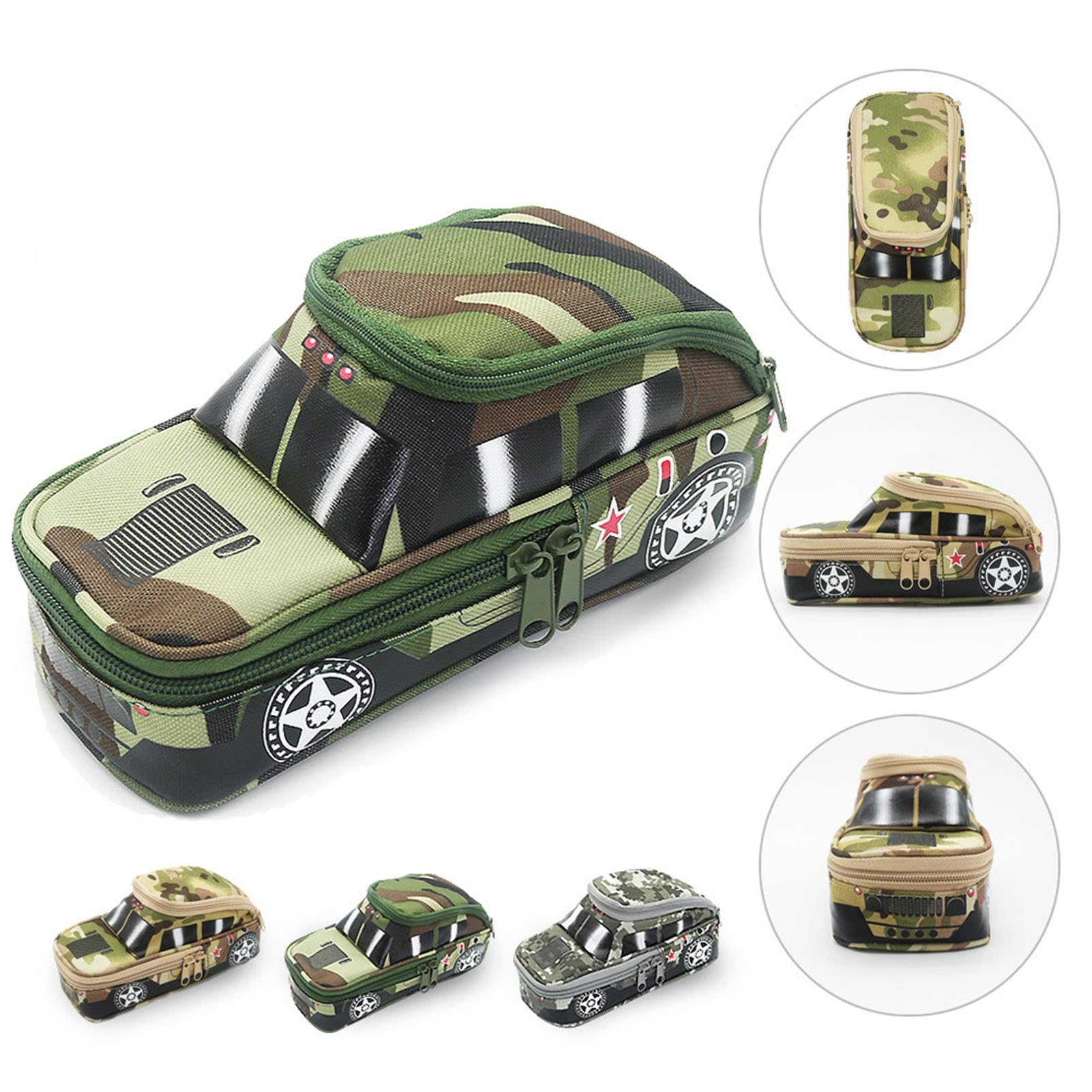 Cool Car-Shaped Pencil Case - Large Capacity Multipurpose Pen Pouch for School, Office & Travel | Stylish Organizer for Pens, Markers, Paper Clips & Art Supplies
