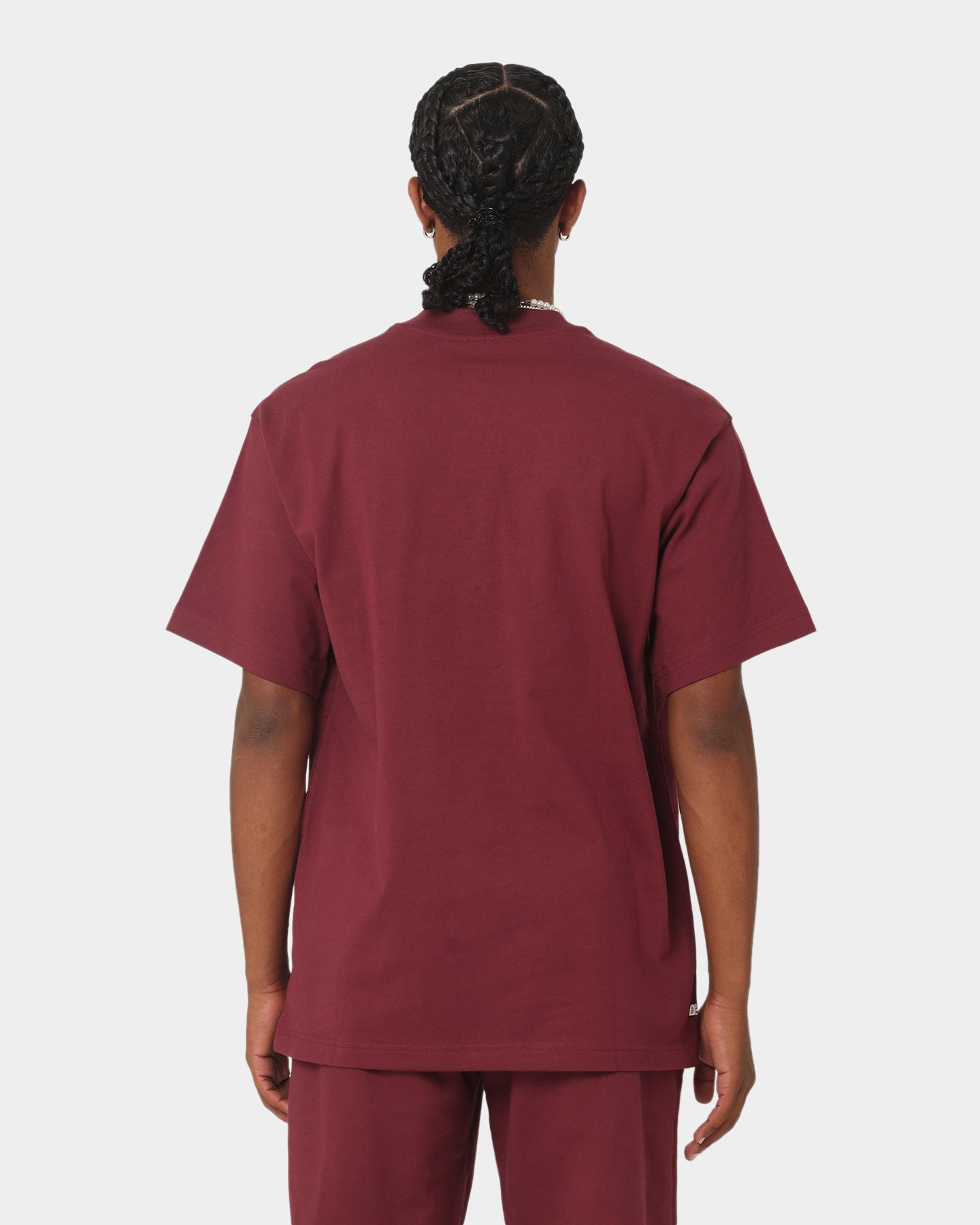 Adidas Originals Men's C T-Shirt - Shadow Red Casual Short Sleeve Tee for Streetwear & Everyday Comfort