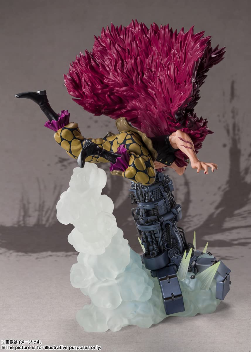 TAMASHII NATIONS One Piece Eustass Kid Battle of Monsters on Onigashima Action Figure - Bandai Spirits FiguartsZERO Collectible Statue for Anime Fans & Display Collection | Perfect for Home Decor, Office Display, and Anime Convention Showcase