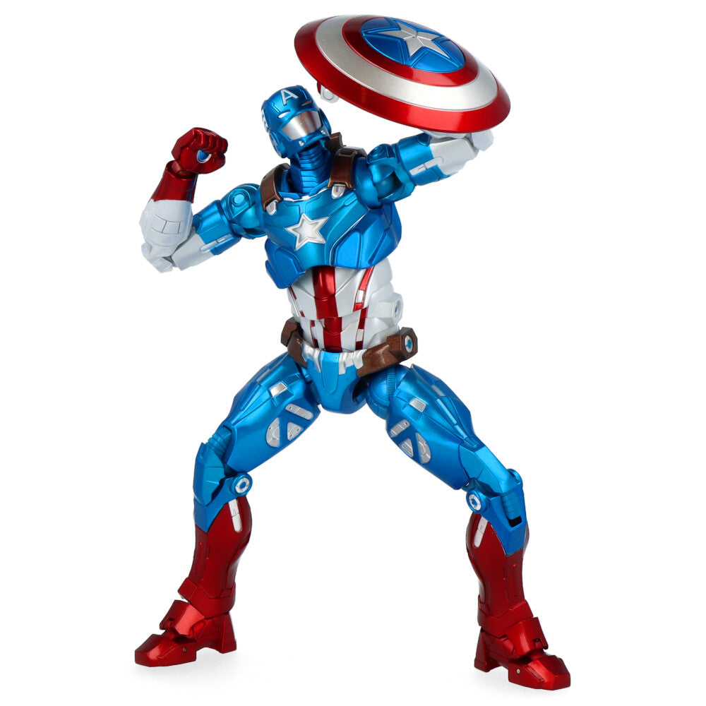Captain America Fighting Armor - Marvel Avengers Collectible Action Figure for Display & Cosplay | Perfect for Fans, Collectors & Gift Giving