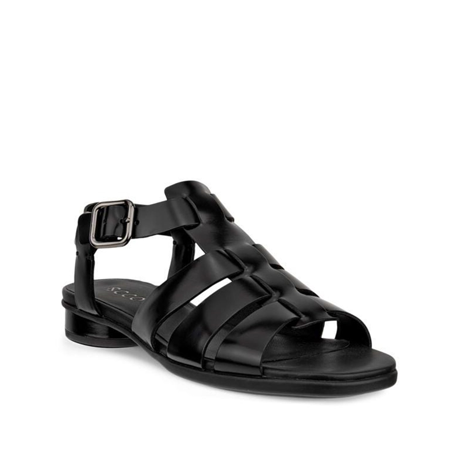 ECCO Women's Sculpted Alba 25 Roman Sandals - Black Leather Comfortable Walking Shoes for Women | Perfect for Summer, Travel & Casual Outings