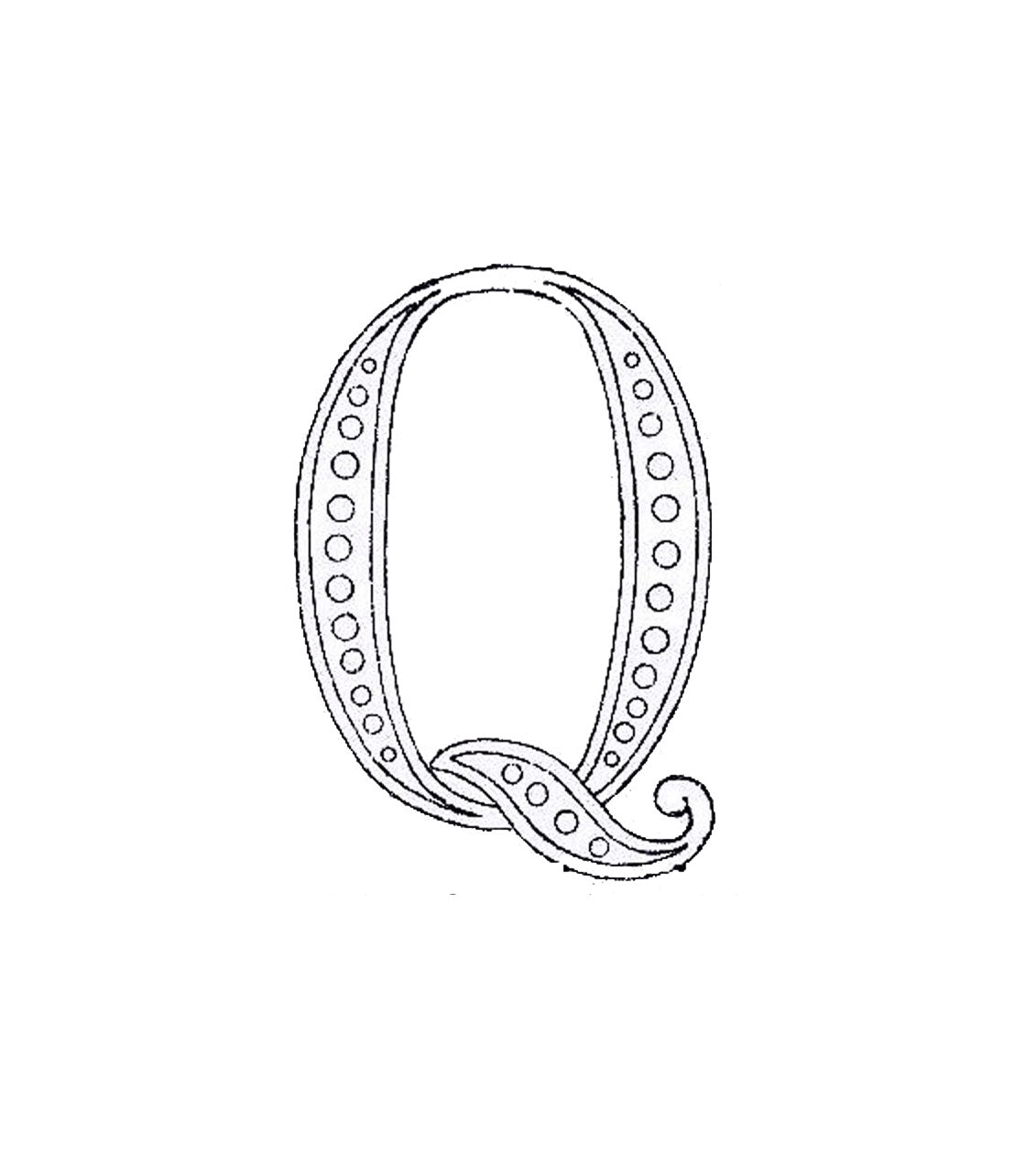 Victorian Style Sequin Letter - Elegant Home Decor for Parties, Weddings & Special Events
